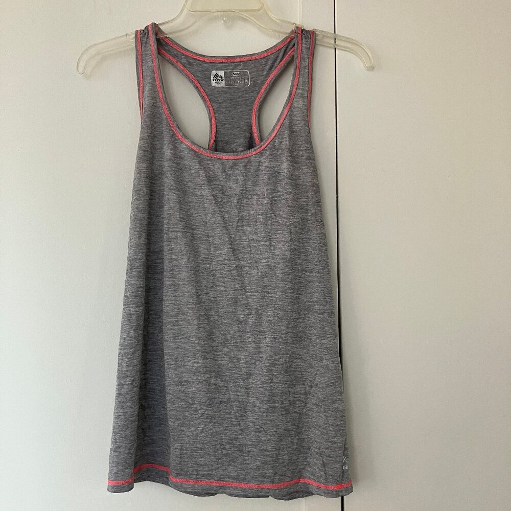 RBX sz M medium gray heather athletic tank